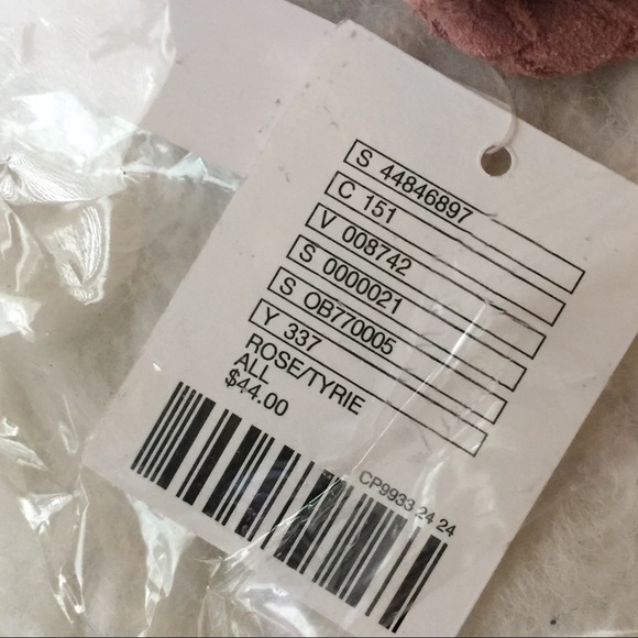 NWT Urban Outfitters Suede Tassel Fringe Mink Bag - Picture 7 of 7